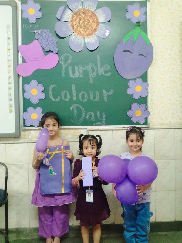 PURPLE COLOUR DAY